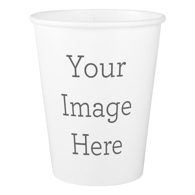 Custom Paper Cup, 266 ml  (Front)