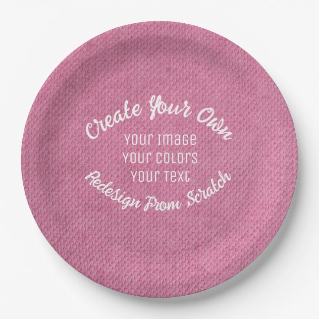 Create Your Own Paper Plate (Front)