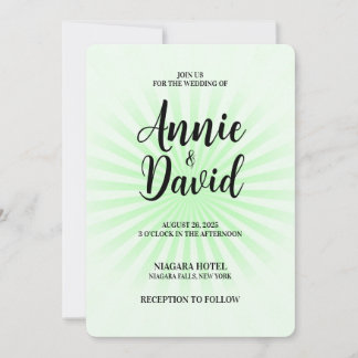 Create Your Own Pastel Retro Starburst Invitation