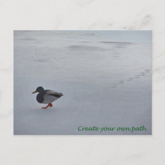 Create Your Own Path Postcard