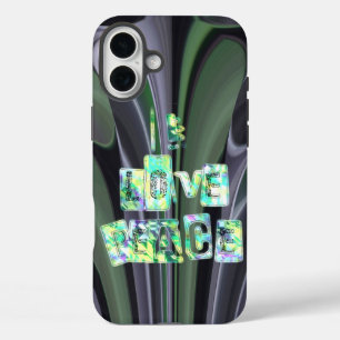 Create Your Own Peace ECO Friendly Graphics  iPhone 16 Plus Case