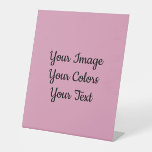 Create Your Own Pedestal Sign