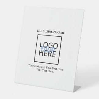 Create your own pedestal sign