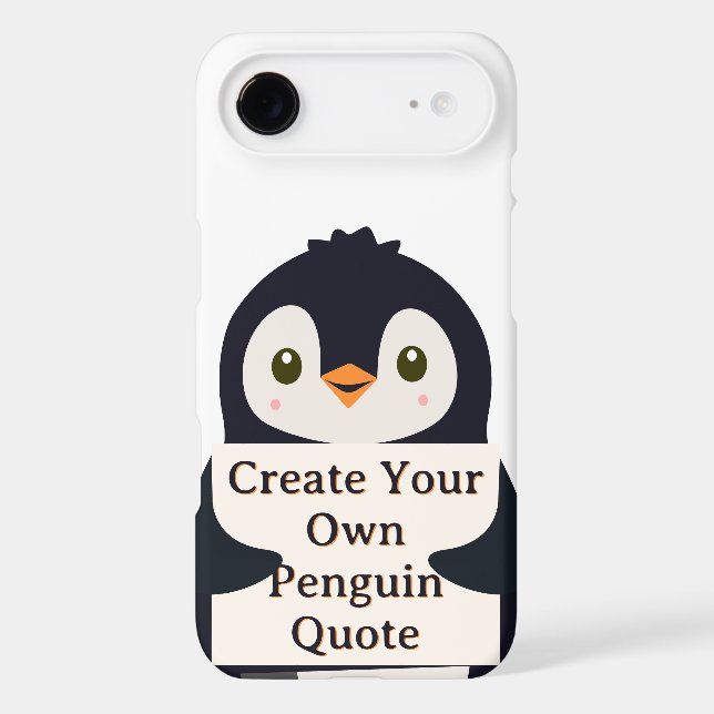 Create Your Own Penguin Quote (Back)