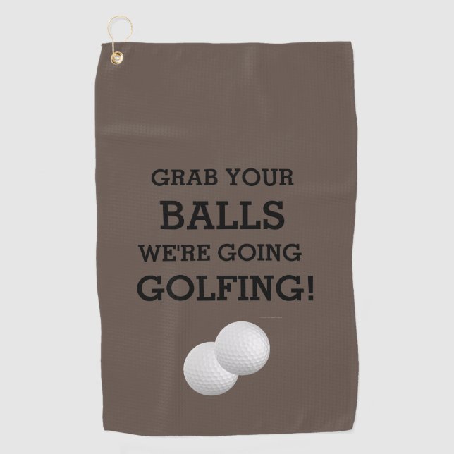 Create Your Own Perfect Golf Towels (Front)