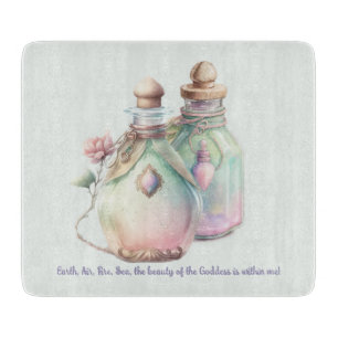 Create Your Own Perfume Bottles Cutting Board