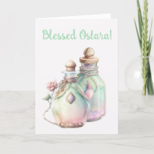 Create Your Own Perfume Bottles Holiday Card