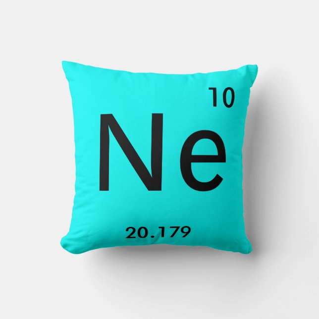 Create Your Own Periodic Table Element Symbol Cushion (Front)