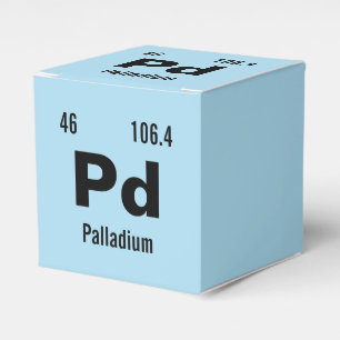 Create your own Periodic Table of the Elements Favour Box