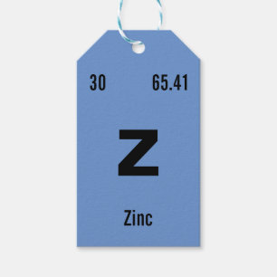 Create your own Periodic Table of the Elements Gift Tags