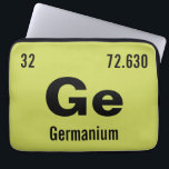 Create your own Periodic Table of the Elements Laptop Sleeve<br><div class="desc">Customize this fun chemistry periodic table of the elements laptop bag template. Enter in your favorite element or create your own! Change the chemical element name, symbol, atomic number and atomic mass. Click customize to change the background color or make further edits. Makes a cool gift idea for the chemist,...</div>