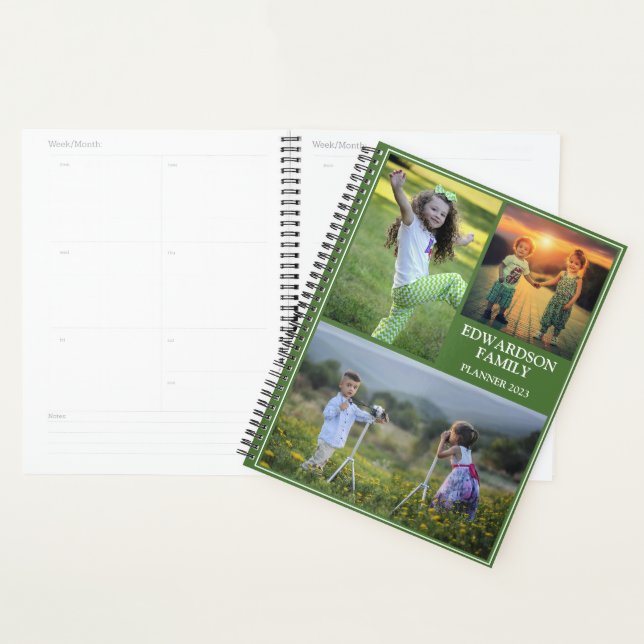 Create your own personal family photo planner (Display)