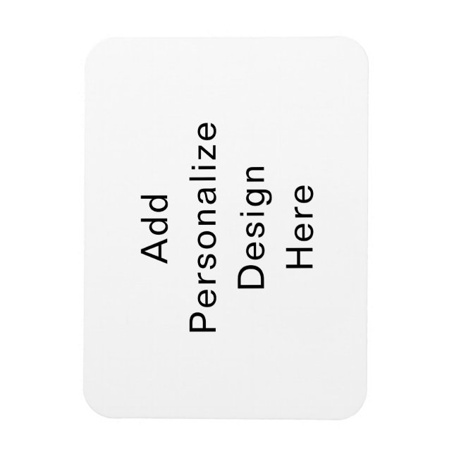 create your own personalise 3" x 4" magnet (Vertical)