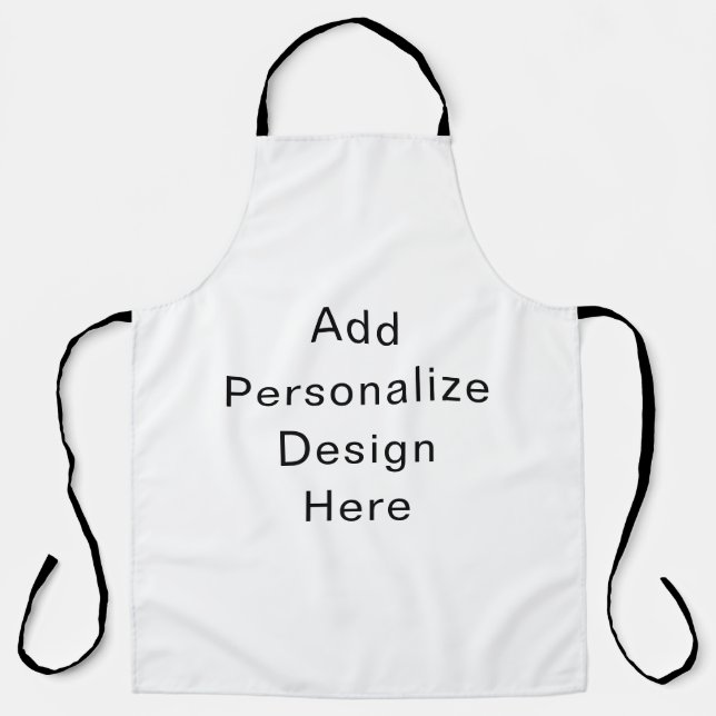 create your own personalise apron (Front)