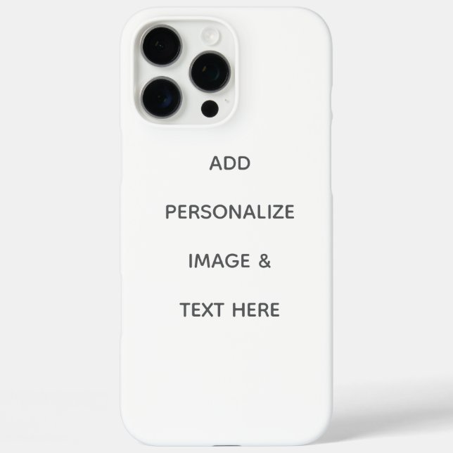 Create Your Own Personalise Case-Mate iPhone Case (Back)