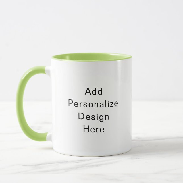 create your own personalise coffee mug (Left)