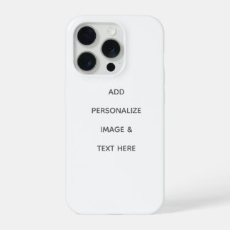 Create Your Own Personalise iPhone 15 Pro Case