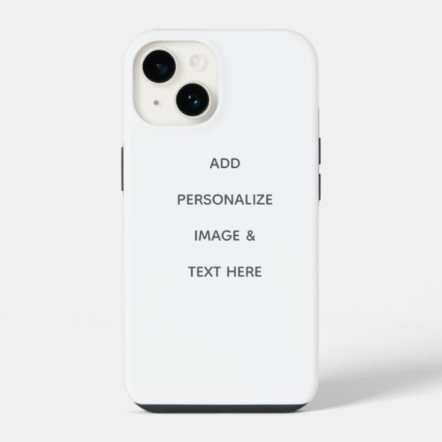 Create Your Own Personalise iPhone Case (Back)