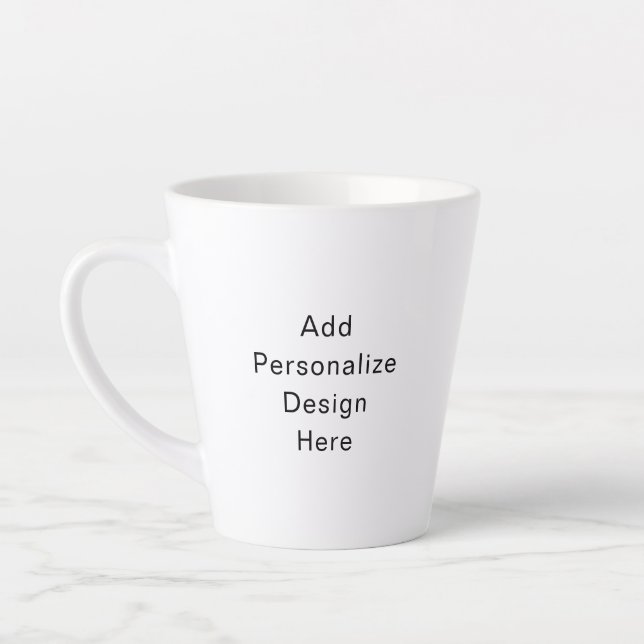 create your own personalise latte mug (Left)