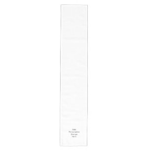 create your own personalise medium table runner