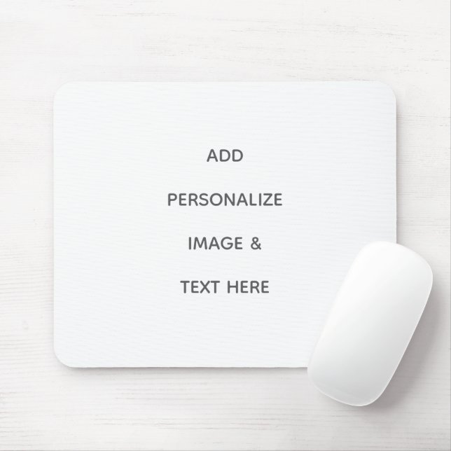 Create Your Own Personalise Mouse Pad (With Mouse)