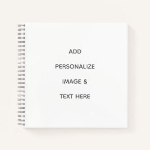 Create Your Own Personalise Notebook
