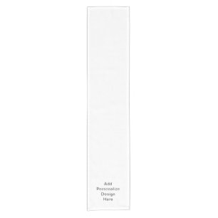 create your own personalise short table runner