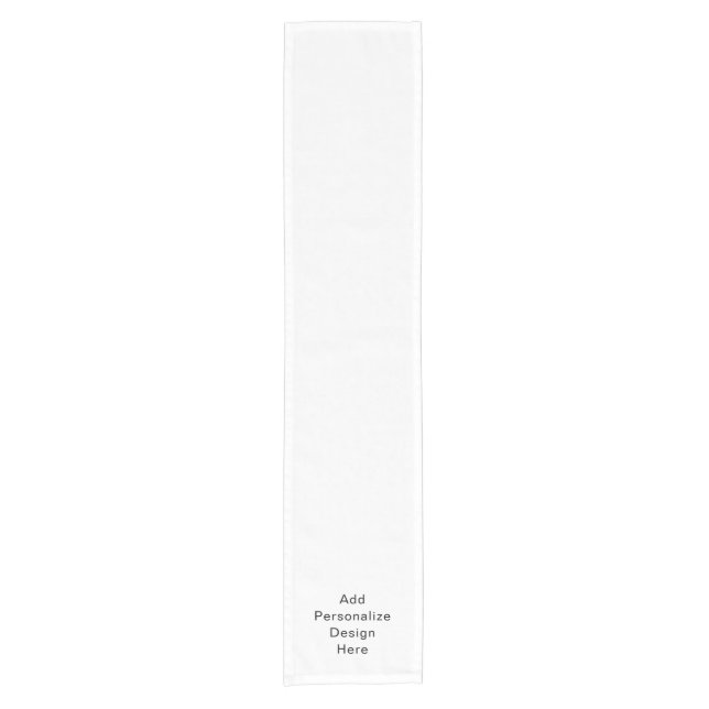 create your own personalise short table runner (Front)