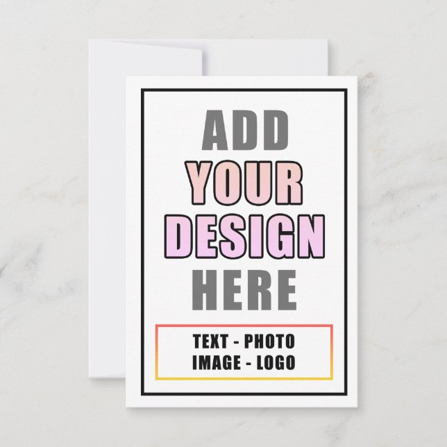 Create your own personalise Teacher Picture Photo Thank You Card (Front)