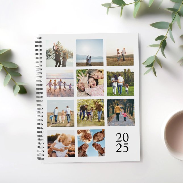 Create Your Own Personalised 12 Photo Collage Planner (Creator Uploaded)