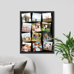 Create Your Own Personalised 12 Photo Collage Poster<br><div class="desc">Create your own personalised photo collage poster featuring 12 of your favourite pictures.</div>