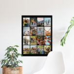 Create Your Own Personalised 16 Photo Collage Poster<br><div class="desc">Create your own photo collage poster featuring 16 of your favourite pictures.</div>