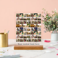 Create Your Own Personalised 56 Photo Collage
