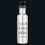 Create Your Own Personalised 710 Ml Water Bottle<br><div class="desc">This product is ready to be customised to your exact needs! Simply change the photo with your own design, logo or photo. You can even go further and add more! Zazzle's design tool is incredibly easy to use. Simply click "Personalise this Template" and "Edit With Design Tool" to make your...</div>