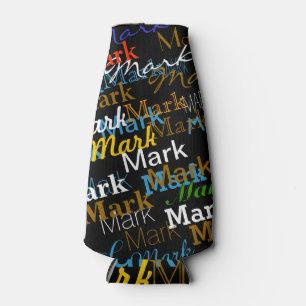 Create Your Own Personalised Black Bottle Cooler