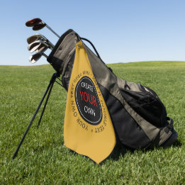 Create Your Own - Personalised, branded / Custom Golf Towel
