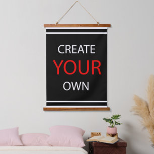 Create Your Own - personalised, branded / Custom Hanging Tapestry