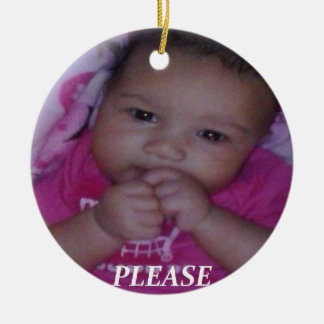 Create Your Own personalised ceramic ornament