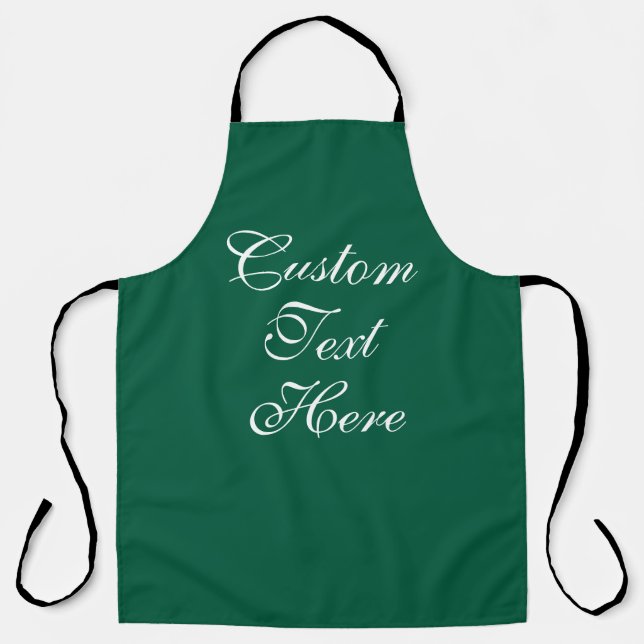 Create Your Own Personalised Chef Apron Golf Theme (Front)