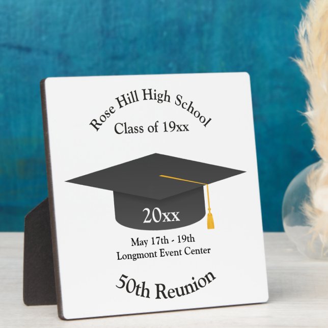 Create Your Own Personalised Class Reunion Sign Plaque (Creator Uploaded)