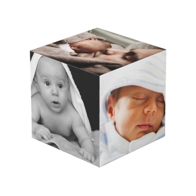 Create Your Own Personalised Cube (Front Angled)