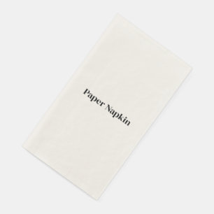 Create Your Own Personalised Custom 7.75" x 4.43" Napkin