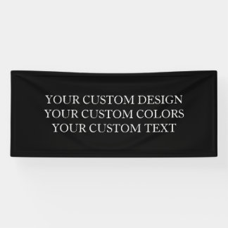 Create Your Own Personalised Custom Banner