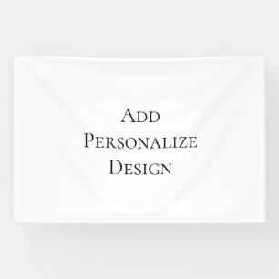 Create Your Own Personalised Custom  Banner