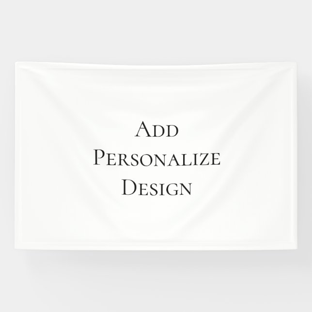 Create Your Own Personalised Custom  Banner (Horizontal)