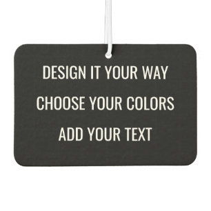 Create Your Own Personalised Custom Branding Car Air Freshener