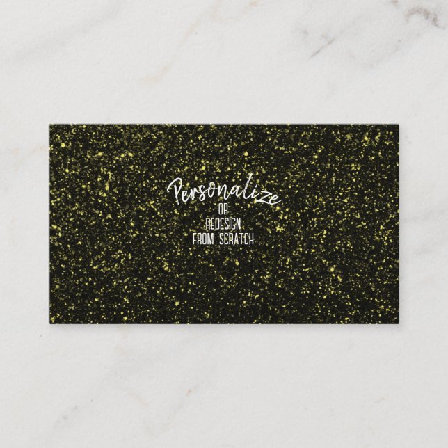 Create Your Own Personalised Custom Business Card (Front)