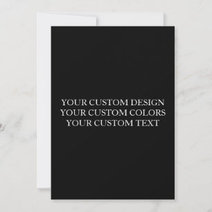 Create Your Own Personalised Custom Invitation