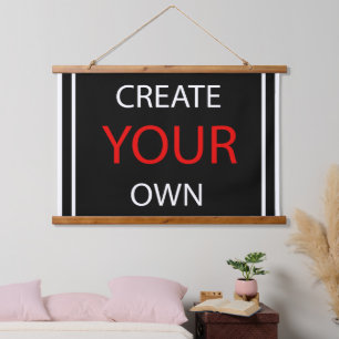 Create Your Own - personalised / Custom Landscape Hanging Tapestry