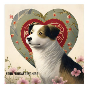 Create Your Own Personalised Custom Pet Photo Text Print